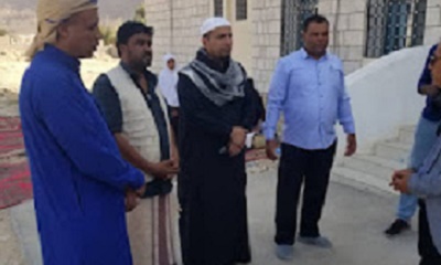 المدير العام لمديرية السوم يدشن القافلة الطبية التخصصية المجانية بمستشفى السوم