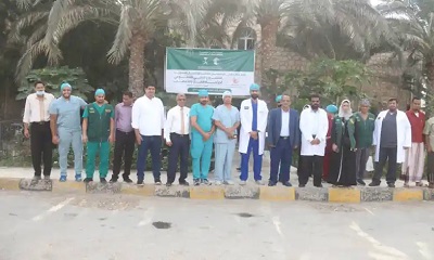 وكيل المحافظة للشؤون الفنية يدشن المرحلة الثانية من المخيم الطبي التطوعي لجراحة المخ والأعصاب بهيئة مستشفى ابن سيناء