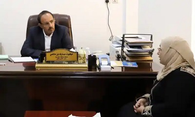 محافظ حضرموت يبحث مع رئيس الهيئة الوطنية العليا لمكافحة الفساد جوانب تعزيز الأجهزة الرقابية لحماية المال العام والوظيفة العامة