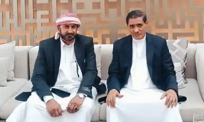 نائب رئيس المجلس الرئاسي يلتقي بالشخصية الاجتماعية والمصلح الاجتماعي الشيخ باجري