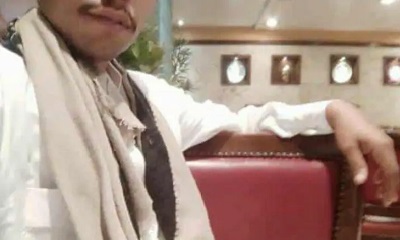 الشيخ بن حبريش يعزي آل باحشوان في استشهاد إبنهم «محمد»