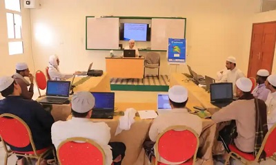 جامعة الوسطية الشرعية تعقد الورشة التدريبية الثالثة لتطوير برامج البكالوريوس تحت شعار ” نحو بناء برامج تتسم بالجودة ومخرجات تخدم الأمة والمجتمع