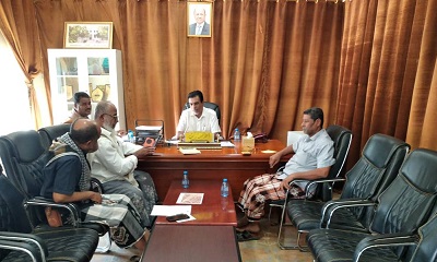 الهيئة الادارية للمجلس المحلي بالقطن تعقد اجتماعها الاول للعام 2023م