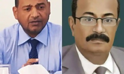 مدير عام مكتب الشؤون الاجتماعية السلف الدكتور باجهام يبارك للمدير العام الخلف للمكتب المحامي باحشوان