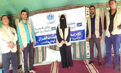 استئناف العربة الطبية المتنقلة بمخيمات الغران للنازحين بالوديعة بمديرية العبر بحضرموت الوادي والصحراء