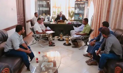 محلي مديرية سيئون يعقد اجتماعه الدوري الأول للعام 2023م ويقف أمام دراسات مشاريع البرنامج الإستثماري للمديرية للعام الجديد