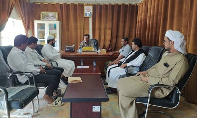 مدير عام مدير القطن يلتقي الامين العام لمؤسسة نهد التنموية