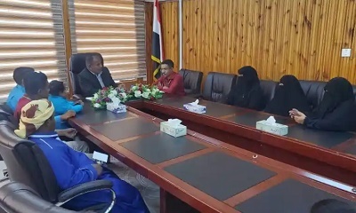 الاطلاع على أنشطة جمعية همم لرعاية وتأهيل ذوي الهمم بمديرية تريم