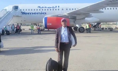 الرسام التشكيلي الحضرمي يعقوب هبشان يعود قادما من قطر بعد مشاركته في بطولة كأس العالم 2023م بدولة قطر