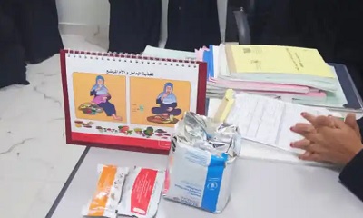 مكتب محو الأمية بمديرية ساه يقيم زيارة علمية لمتدربات دورة الإسعافات الأولية الى مستشفى ساه