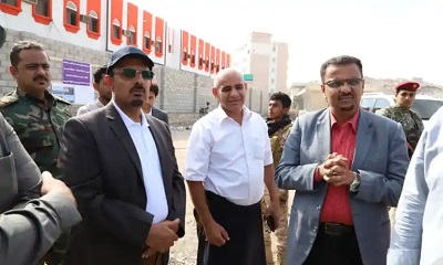 محافظ حضرموت يوجه بمعالجة الأسباب الفنية لمشروع مبنى ديوان المحافظة بالمكلا واستكمال المشروع