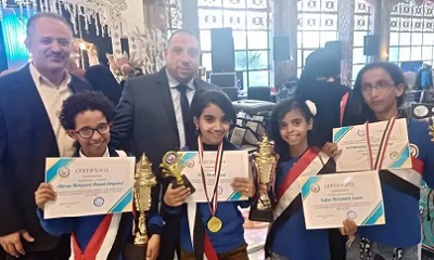 بمشاركة 530 من الآبطال الصغار في رياضيات الفيدا .. البراء ورفا وأنهار وحلا يحققون لقب كأس البطولة 