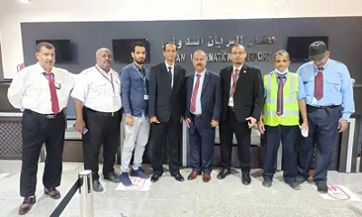 محافظ حضرموت وجه بالتسهيلات اللازمة لإنجاح الرحلة تدشينًا لعودة استئناف الرحلات بين المطارين