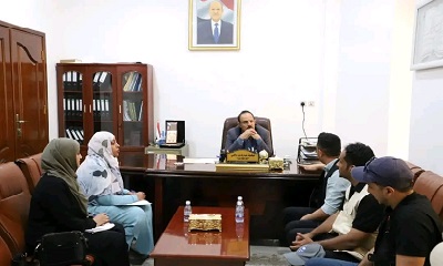 محافظ حضرموت يطلع على خطط تدخلات UNDP في قطاع الأمن الغذائي وسُبل العيش