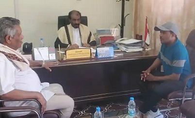 وكيل محافظة حضرموت المساعد لشئون الصحراء يشيد بمشاركة الرسام التشكيلي يعقوب هبشان في كاس العالم بقطر