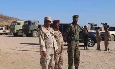 اللواء التميمي يقوم بزيارة تفقدية للإطلاع على سير عمل الكتيبة الخاصة