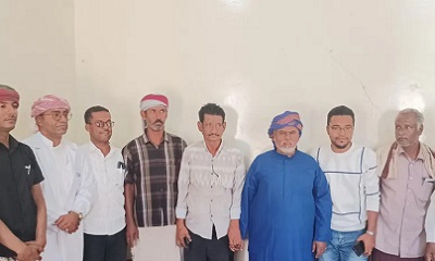 نائب مدير عام مكتب وزارة الصحة والسكان يلتقي مدير عام مديرية رماه ويعقدون اجتماع بالاطباء والعاملين الصحيين بالمديرية