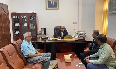 محافظ حضرموت يبحث أوضاع قطاع الإعلام بالوادي والتحضيرات لاحتفالات إذاعة سيئون بيوبيلها الذهبي