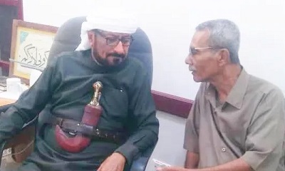 مدير عام مديرية شبام يلتقي رئيس منتدى شبام الثقافي