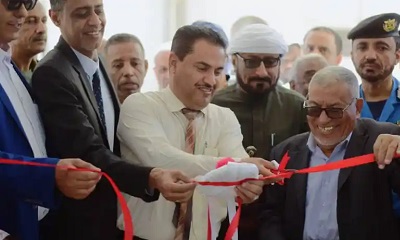 وكيل المحافظة المساعد ومدير عام سيئون يفتتحان عددا من المشاريع التنموية والخدمية بمديرية سيئون