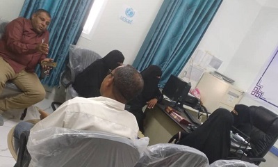مركز صحي ميفع يستقبل العيادة الطبية التخصصية المتنقلة .. للهلال الأحمر الإماراتي