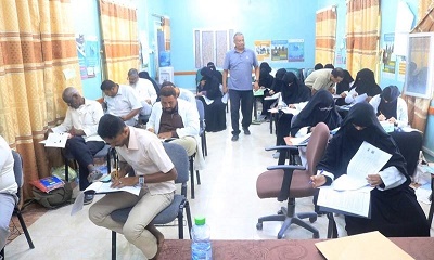 اختتام الدورة التدريبية التنشيطية في مجال معالجة سوء التغذية الحاد الوخيم والمتوسط ( CMAM ) للعاملين الصحيين بمديريات { سيئون – تريم – القطن }