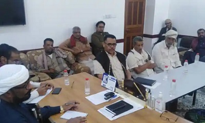 مدير عام شبام يشدد على الانظباظ الوظيفي ويطلع على الاحتياجات لتحسين العمل في خدمة أهالي المديرية