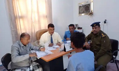 وكيل نيابة سيؤن الابتدائيه يتفقد اوضاع سجناء نيابة سيؤن بالاصلاحية المركزيه بالوادي والصحراء