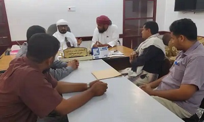 مدير عام شبام يستقبل جمعية الربة التعاونية الزراعية بمدينة شبام التاريخية