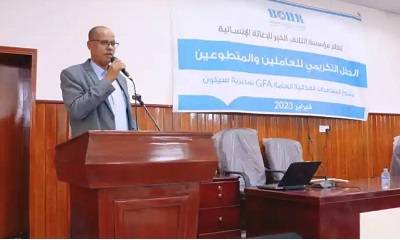 ائتلاف الخير للإغاثة والأعمال الإنسانية يكرم العاملين والمتطوعين بمشروع الأمن الغذائي بمديرية سيئون