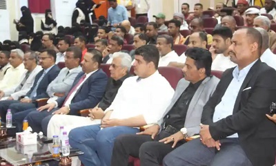 الأمين العام للمجلس المحلي بحضرموت يشهد الحفل الختامي التكريمي والفني لأسبوع النظافة والبيئة للعام 2023م