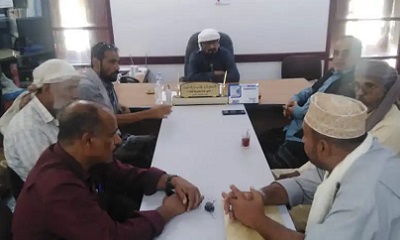 بمديرية شبام اجتماع يناقش سير عمل مكتب محو الأمية