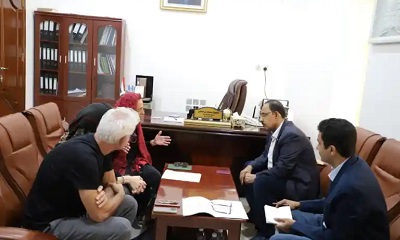 محافظ حضرموت يبحث جهود إعادة تأهيل المواقع الأثرية بالمحافظة