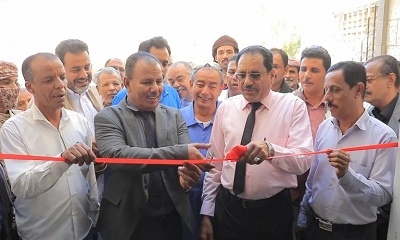 الوكيل العامري يفتتح مبنى الطوارئ التوليدية بمستشفى ساه والمرافق الإضافية للوحدة الصحية بسكدان