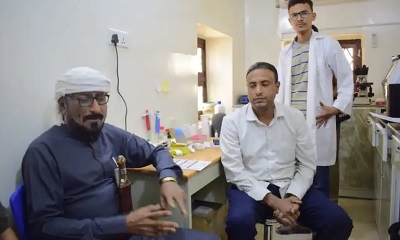 مدير عام شبام يطّلع على المركز الصحي بمدينة شبام التاريخية التابع لمدينة شبام التاريخية