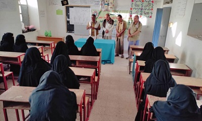مكتب محو الأمية بمديرية القطن يختتم الدورة التدريبية في مجال نقش الحناء بمركز تعليم الكبار بمنطقة العقاد