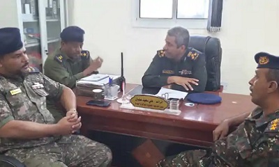 المكلا : العميد عبدالعزيز الجابري يلتقي بقيادة التوجيه المعنوي والعلاقات العامة امن المحافظة
