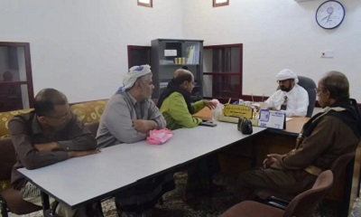 لقاء بمديرية شبام يناقش احتفالية نادي الاتفاق ،والمدير العام يقدم شكره لكل الداعمين والمساندين