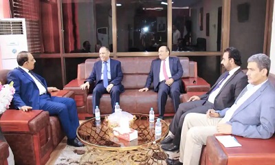 وزير الصناعة والتجارة ومحافظ حضرموت يبحثان تعزيز الأدوار الرقابية على الأسواق والقطاع الصناعي