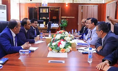 بحضور محافظ حضرموت اجتماع وزاري مشترك لمناقشة الاوضاع المتعلقة بالقطاع السمكي