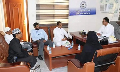 مؤسسة صح لحقوق الانسان وكتلة حلف وجامع حضرموت تتفقان على تعزيز اواصر العمل المشترك