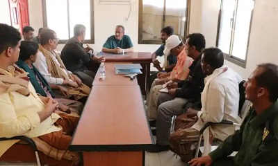 بتكليف من محافظ محافظة حضرموت .. وكيل محافظة حضرموت للشؤون الفنية يتفقد محطة الكهرباء بمديرية حجر