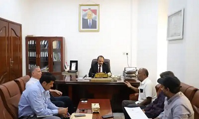 المحافظ بن ماضي يرأس اجتماعًا لاعتماد آلية لتنسيق العمل بين الجهات المعنية بالمشاريع الخدمية والتنموية