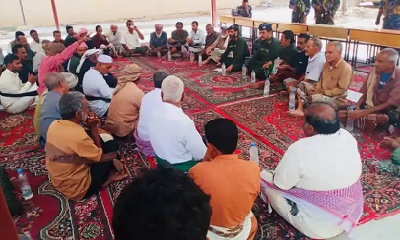 العميد بن حبيش يلتقي بالمشائخ والوجهاء وعقال الحارات في مديرية عمد