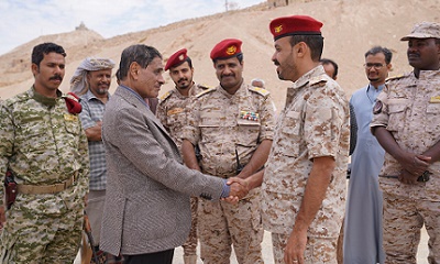 البحسني: أمن واستقرار حضرموت والدفاع عنها وحمايتها أمانة في أعناق قوات النخبة الحضرمية