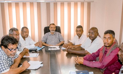 مدير عام بروم ميفع يترأس إجتماع المكتب التنفيذي بالمديرية