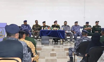 العميد المنهالي يرأس اجتماعًا أمنيًا لمناقشة الخطة الرمضانية بالمكلا