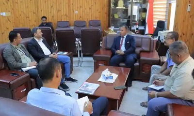 الوكيل العامري يطلع على أوجه تدخلات منظمة أطباء بلاحدود الهولندية بوادي وصحراء حضرموت