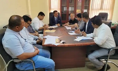 الأمين العام للمجلس المحلي بحضرموت يرأس اجتماعاً لتقييم الأوضاع الناتجة عن الحالة المدارية التي شهدتها المحافظة