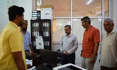 الوكيل باصريح يواصل نزولاته التفقدية للاطلاع على الانضباط الوظيفي